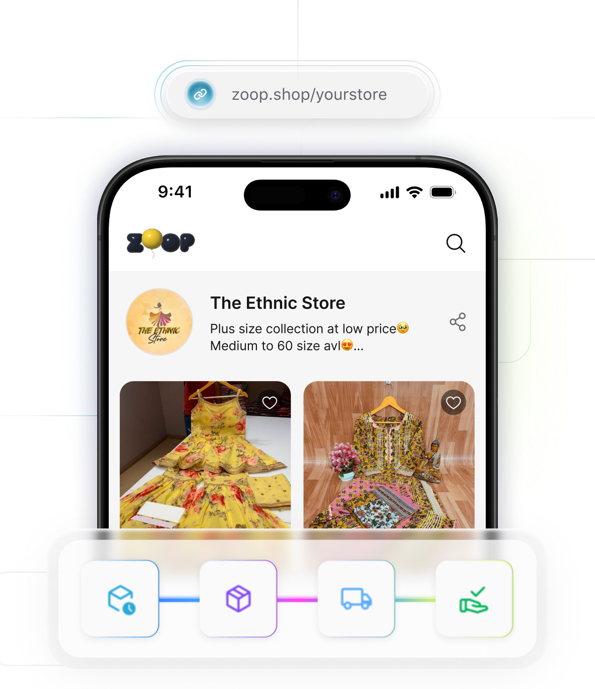 Easy order management illustration
